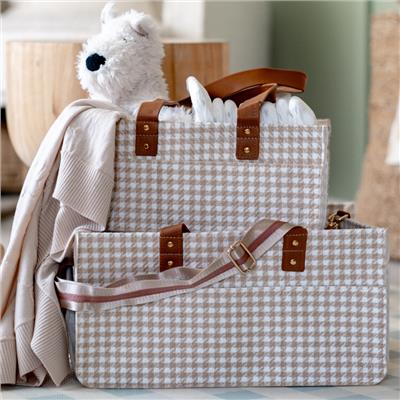 Bunnie Caddie Set - Houndstooth Tan
