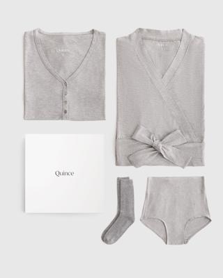 The Essentials Hospital Set in Heather Grey | Quince Canada