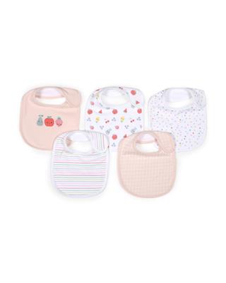 5 Pack Bibs - Fruits - Kmart