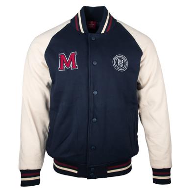 Maties Baseball Jacket Navy - Matie Shop