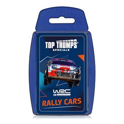 Top Trumps WRC Rally Cars – Rally Card Game for Kids & Adults | Motorsport & Racing Game | Fun Travel Gift | 30 Iconic Rally Cars to Collect & Compare