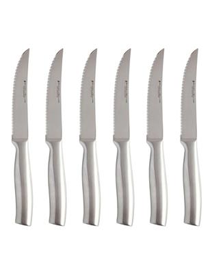 Maxwell & Williams Stanton Steak Knife Set of 6 Pieces Gift Boxed in Stainless Steel | MYER