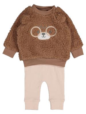 Sherpa Crew Neck And Leggings Set - Sets | PEP