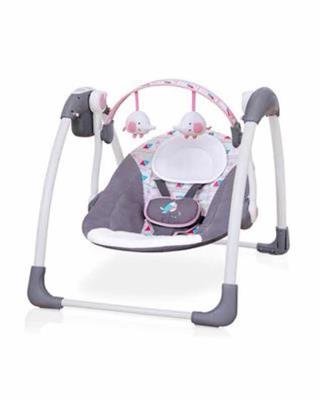 Mastela Deluxe Portable Swing-2 Position Recline-With 5 Swing Speeds-Upto 9 Kg-For Infants-Pink-Extra 5% Off
 – duckduckbaby