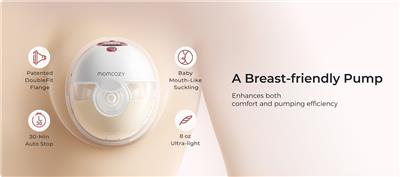 M5 Smart Wearable Breast Pump – Upgraded with App Control