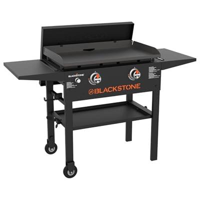 Blackstone 2269 28” Original Omnivore Griddle with Hard Cover, Powder Coated Steel, Black