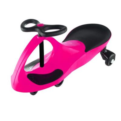 Wiggle Car Ride On Toy - No Batteries, Gears or Pedals - Twist, Swivel, Go - Outdoor Ride Ons for Kids 3 Years and Up by Lil Rider (Hot Pink and Blac
