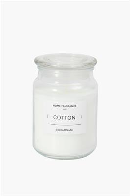 Cotton Glass Jar Candle | Mr Price Home