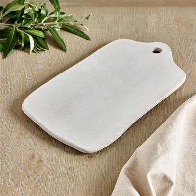 Amalfi Stoneware Cheese Serving Board | Dunelm