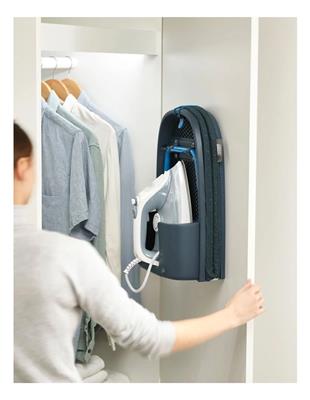 Joseph Joseph Pocket Plus Folding Table-Top Ironing Board in Black/Blue | MYER