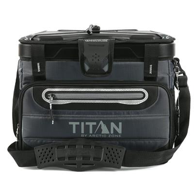 Titan by Arctic Zone 40 Can Collapsible Zipperless Soft Cooler, Black, 23 QT, 40 Can Capacity Collapsible Zipperless Cooler - Walmart.ca