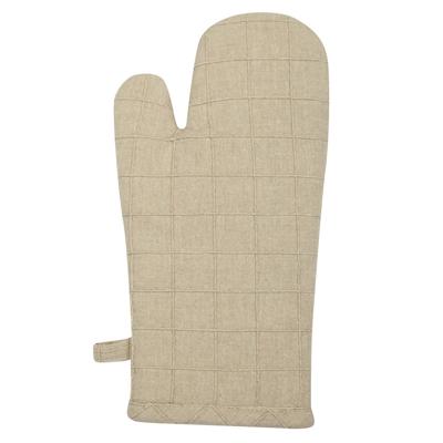 Temple & Webster | Trenton Recycled Cotton-Blend Oven Mitt Taupe