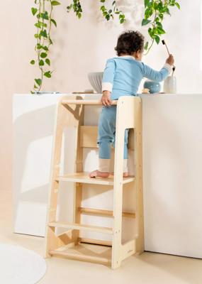 Learning Tower - Natural Wood – Coco Village