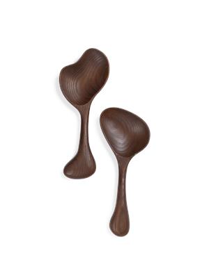 Os Salad Servers - Dark Brown by Ferm Living