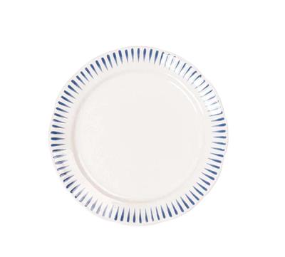 Sitio Stripe Delft BlueSide Plate