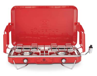 Outbound Deluxe Double-Burner Camp Stove, 10,000 BTUs