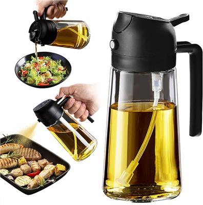 Amazon.com: TrendPlain 16oz/470ml Glass Olive Oil Sprayer for Cooking - 2 in 1 Olive Oil Dispenser f