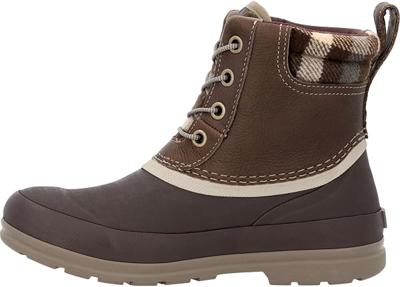 Amazon.com | Womens Originals Leather Duck Boot, Brown, Size 7(M) | Mid-Calf