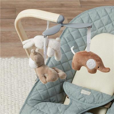 Raven Rocker Spring Green: Foldable Baby Chair | Mocka