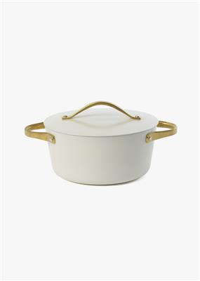 Oslo Aluminium Casserole Pot with Reinforced Ceramic Non-Stick 24cm | Woolworths.co.za