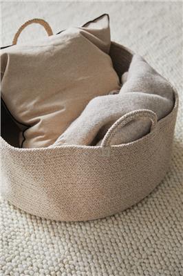 Extra-large low storage basket - Beige - Home All | H&M GB