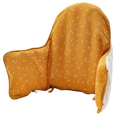 ANTILOP supporting cushion and cover, dark yellow/white dotted  - IKEA CA