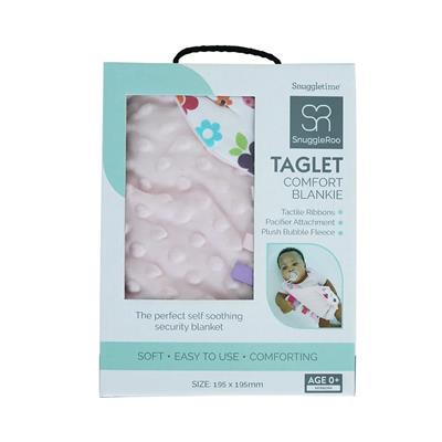 Snuggleroo Taglet Comfort Blanket