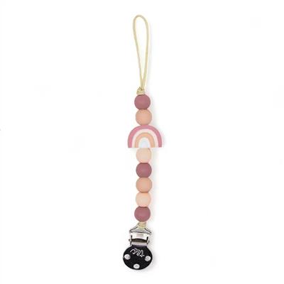 Tobbie and co mini muncher dummy clip rainbow 366