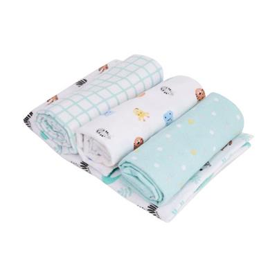 4 Pack Organic Cotton Burping Cloths - Anko | Target Australia