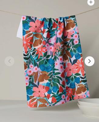 Bloom Entangled Tea Towel | Geometry – GEOMETRY