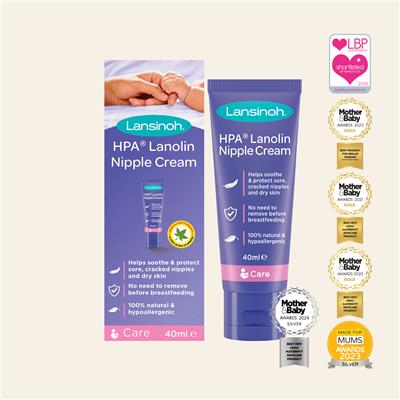 HPA® Lanolin Nipple Cream – Lansinoh UK