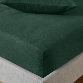 Soft & Cosy Luxury 100% Brushed Cotton Fitted Sheet | Dunelm