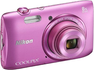 Pink Nikon Coolpix Digital Camera