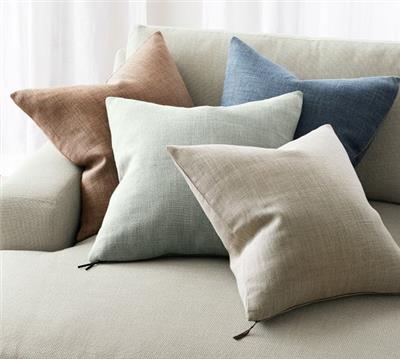 Belgian Linen Pillow Cover - Stylish Comfort | Pottery Barn