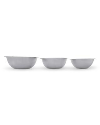 3 Stainless Steel Bowls - Kmart