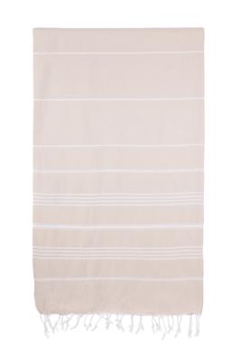 Beige Turkish Towel | Classic Beach Towel