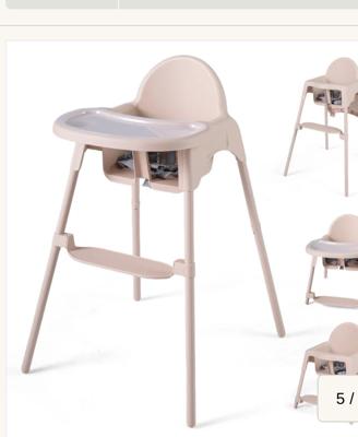 4-in-1 Baby High Chair Convertible Highchair with 2 Heights – Babyjoy