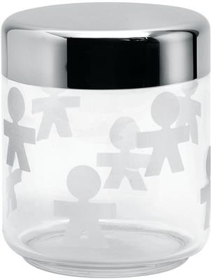 Kitchenique Alessi Girotondo Glass Jar 12.3cm 750ml