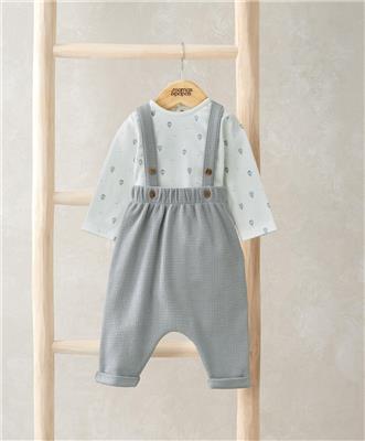 Hot Air Balloon Print Bodysuit & Dungaree Set – Mamas & Papas UK