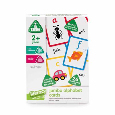 Early Learning Centre Jumbo Alphabet Cards | 2-3 Years Toys | Shop by age | All categories | null | Early Learning Centre