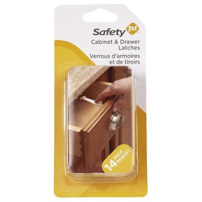 Safety 1st Cabinet and Drawer Latches - 14 Pack | Babies R Us Canada