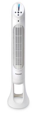 Honeywell QuietSet® Whole Room Oscillating Tower Fan, 5-Speed, White, 40-in