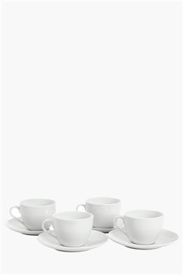 8 Piece Porcelain Cup And Saucer Set | Mr Price Home