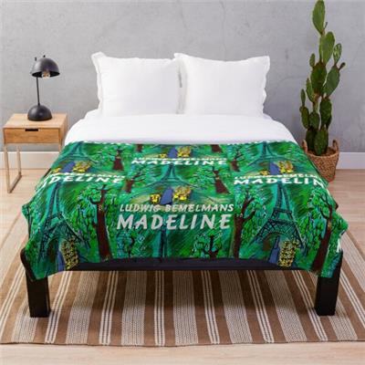 Madeline Vintage Childrens Book Cover  Throw Blanket for Sale by booksnbobs | Redbubble