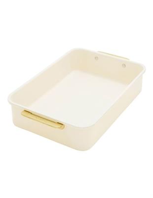 Greenpan Reserve Rectangular Cake Pan 30cm x 25cm in White | MYER