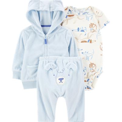 Blue Baby 3-Piece Dog Little Jacket Set | Carter’s Oshkosh Canada
