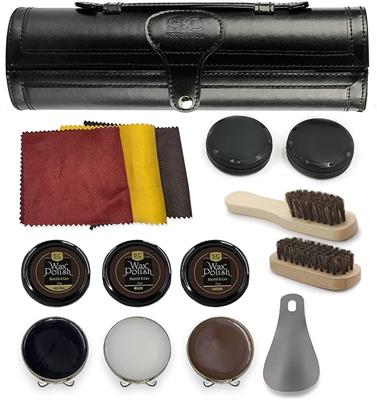 Stone & Clark 12PC Shoe Polish & Care Kit | Amazon