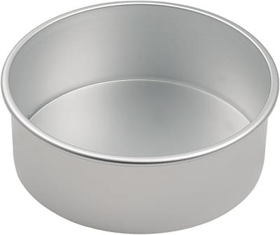 Mermaid Silver Anodised Aluminium Round Loose Based Cake Tin | Amazon.co.uk