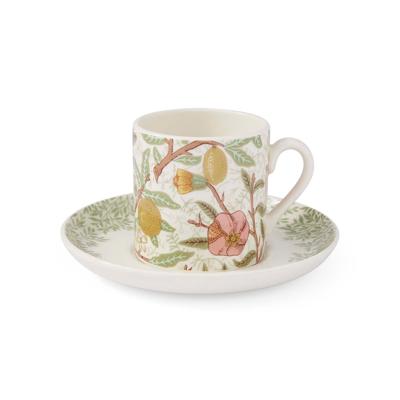 Morris & Co. Set of 4 Espresso Cups & Saucers | Spode