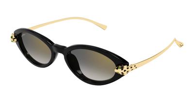 Cartier CT0634S Oval Sunglasses | Fashion Eyewear UK